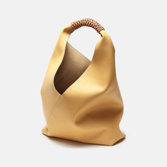 Ladies bag shoulder bag hand bucket woven bag main image 5